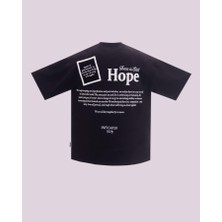 İnfighter Erkek Kısa Kol Hope Oversize Siyah