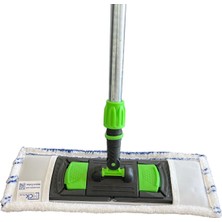 Teknotrust 40 cm Mikrofiber Mop Temizlik Seti, Saplı, Toz Mopu