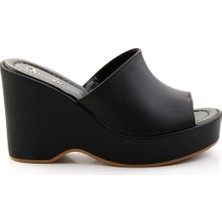 Mat Siyah  Kadın Terlik K04688001938