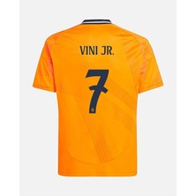 Real Madrid 2024/25 Sezonu Vini Jr. Deplasman Forması Turuncu