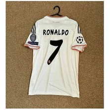 #7 Cristiano Ronaldo 2014 Lisbon Final Maçı Nostalji R,e,a,l, M,a,d,r,i,d, Forması