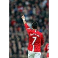 Manchester United 07/08 #7 C.ronaldo Uzun Kollu Retro Forma (Red)