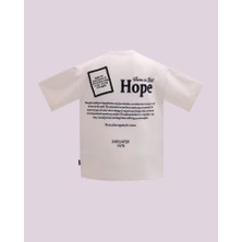 İnfighter Erkek Kısa Kol Hope Oversize Ekru