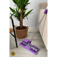 Teleskopik Mikrofiber Yer ve Duvar Temizlik Mopası, Pratik ve Kolay Kullanım