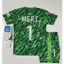 #1 Mert Günoktürkiye Euro 2024 Kaleci Çocuk Forması 4'lü Set