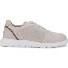 Tamer Tanca Erkek Hakiki Deri Bej Sneakers & Spor Ayakkabı 1093 1198 Erk Ayk Y25 Bej Dr