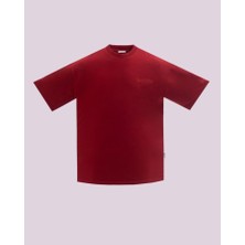 İnfighter Bordo Basic Oversize Tişört