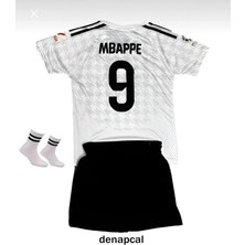 Mbappe Realmadrid' Yeni Sezon 24/25 Futbol Çocuk Forması 3'lü Set