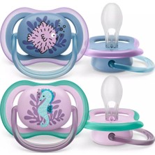 Philips Avent Ultra Air Emzik 6-18 Ay 2li Kız SCF085/61
