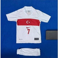 Türkiye Milli Takım Beyaz Deplasman Çocuk Forması 4'lü Set