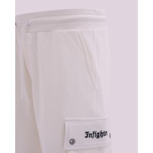 Cargo Şort Ekru