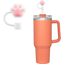 Stanley Sevimli Pati Tasarımlı Pipet Tıpası –Stanley Pipet Tıpası Quencher Pipet Tıpası