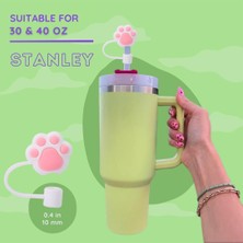 Stanley Sevimli Pati Tasarımlı Pipet Tıpası –Stanley Pipet Tıpası Quencher Pipet Tıpası