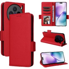 Colorful Shop X200S Için Flip Case Pu Deri Cüzdan Kart Yuvaları Tutucu Yan (Yurt Dışından)