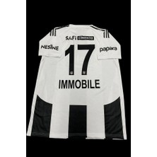 Alaturka Mix Kara Kartal C.immobile 17 Iç Saha Çubuklu Halı Saha Yetişkin Futbol Forması