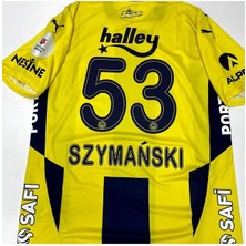 Alaturka Mix Sarı-Lacivert 2024-25 'sebastian Szymanski' 53 Iç Saha Çubuklu Yetişkin Forması