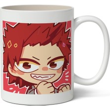 My Hero Academi Temalı Baskılı Beyaz Kupa Bardak