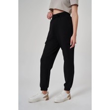 Exuma Kadın Siyah Eşofman Altı 1528010-SİYAH