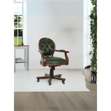 Gazzini Furniture Madalyon Ahşap Çalışma Sandalyesi