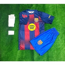 Andream Barcelona Lamine Yamal 2024/2025 Yeni Sezon Futbol Çocuk Forması 3’lü Set