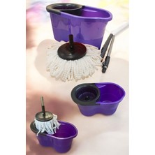 Teknotrust Çevre Dostu Temizlik Seti, Paspas, Mop ve 20 Litre Kovası ile Temizliği Keyfe Dönüştür