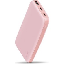 Ttec Toz Pembe Chargeup 10.000MAH Taşınabilir Powerbank Erkek Kullanıcılar İçin Modern Aksesuar
