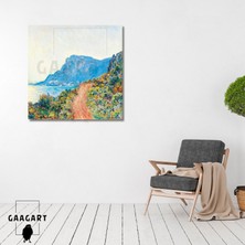 Kare Kanvas Ünlü Eserler Claude Monet Monacco