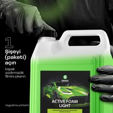 GRASS Cilalı Ekonomik Araba Şampuanı 5 Kg - Temassız Yıkama İçin | Parlatıcı Etkili | Hızlı Köpüren Formül