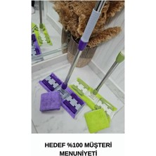 Mandallı Mop, Tüm Bezler ile Uyumlu, Pratik Temizlik Çözümü