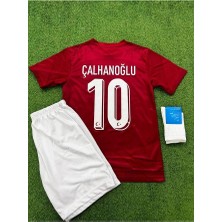 Hakan Çalhanoğlu Türkiye Milli Takım Yeni Sezon Çocuk Forması Kırmızı