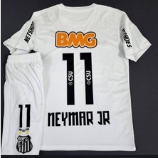 Santos Neymar Çocuk Forması +Şort+ Çorap 4'lü Set