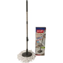 3'lü Çok Amaçlı Mop Seti, Temizlik Kolaylığı ve Pratiklik Için Ideal