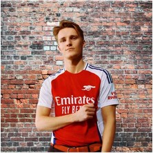 Arsenal 2024/25 Yeni Sezon Martin Ødegaard Iç Saha Forması