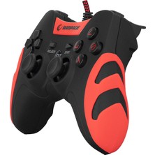 2 Li Paket Rampage SG-R218 Ps3/pc x Input Kırmızı USB 1.8m Joypad +Logitech Gaming Mouse Pad Hediye Li