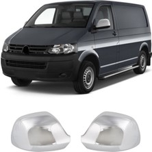 Brsplast Volkswagen Transporter T6 Uyumlu 2010 Ve Üzeri Ayna Kapağı 2 Parça Abs Krom Kaplama