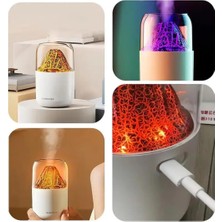 Ar&Be Volkanik Hava Nemlendirici Ortam ve Oda Nemlendirici Işıklı Aroma Difüzörü