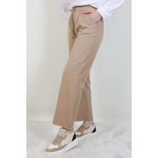 Giza Store Paçası Püsküllü Pantolon Sütlükahve