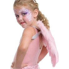 Pembe Renkli Orta Boy Çocuk Melek Kanadı 40X60 cm - MDE1251-3539