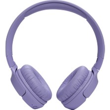 Jbl Tune 520 Bt Wıreless Pure Bass Sound Hands-Free Calls Multı Connect  57 Saat Pil Ömrü Bluetooth 5.3  Mor Kulaküstü Kulaklık