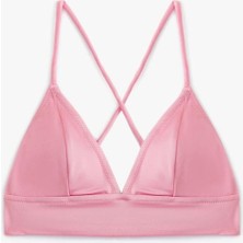 Koton Bralet Bikini Üstü Arkası Çapraz Askılı V Yaka