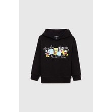 Mavi M6S10088-900 Erkek Çocuk Mıckey Baskılı Kapüşonlu Sweatshirt