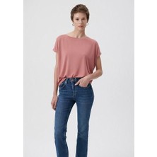 Mavi Kadın Lux Touch Pembe Modal Tişört 167245-71072