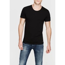Mavi Erkek Siyah Basic Tişört 061747-900