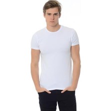 Mavi Erkek Beyaz Basic Tişört 061747-620