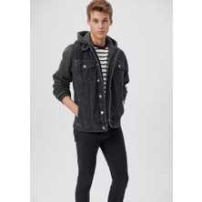 Mavi Erkek Jerry Gri Comfort Jean Ceket 010258-85624