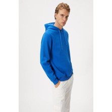 Koton Erkek Basic Kapşonlu Sweat Uzun Kollu