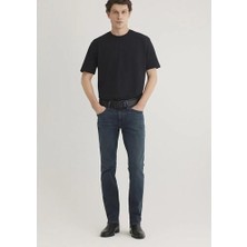 Mavi Marcus Lux Black Puslu Koyu Mavi Jean Pantolon 0035189351