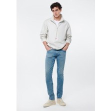 Mavi Erkek JAKE Eskitilmiş Mavi Pro Jean Pantolon 0042283801
