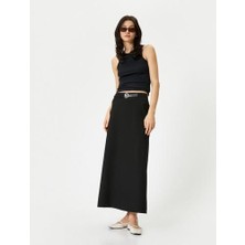 Koton Halter Yaka Atlet Fitilli Slim Fit