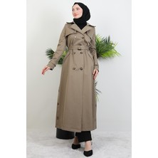 Giza Store Pera Trençkot Açık Haki